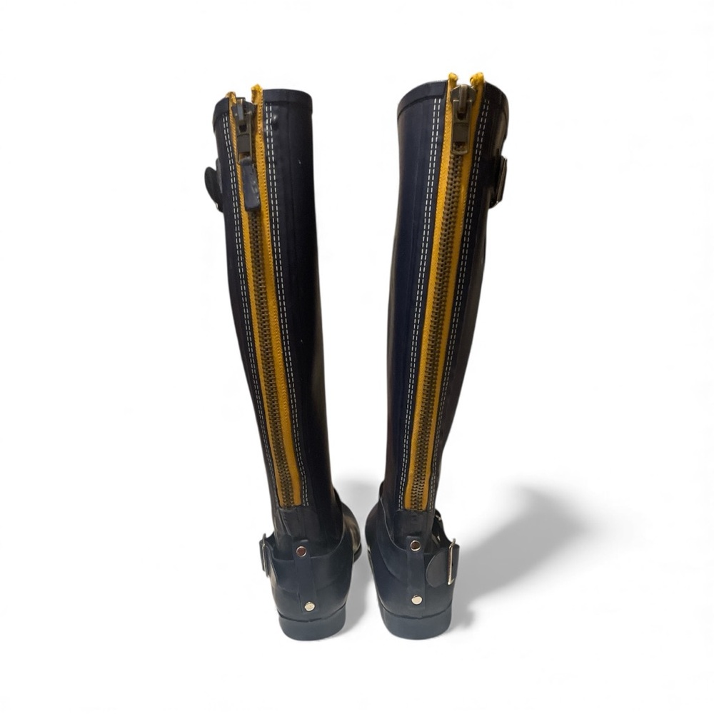 Steve Madden Tsunami Blue navy raining Boots - Picture 3 of 9